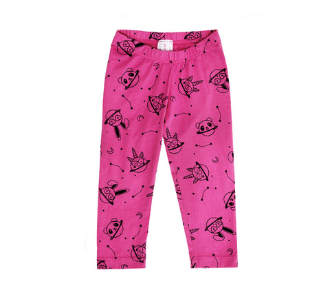 Animal Planet Leggings, Hot Pink